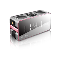 s 18无线蓝牙音箱超重低音小钢炮迷你手机闹钟小型音响家用车载户外大音量3d环绕电脑影响便携式收音机