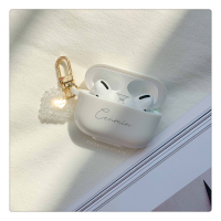 仙气!韩国ins仙女airpods耳机套定制名字苹果pro无线蓝牙耳机1代2