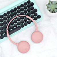 /ha-s28bt无线蓝牙头戴式耳机听歌专用轻便小巧韩版潮手机安卓带麦克风马卡龙色可爱女生款学生耳麦