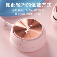 q2头戴式蓝牙耳机女生可爱无线耳麦电脑手机通用男生小巧学生可插卡个性潮流听歌电竞专用有线