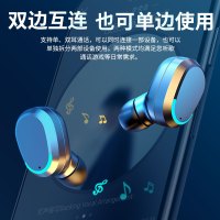 真无线双耳入耳式降噪蓝牙耳机5.1一对隐形迷你带充电仓适用苹果x华为oppo小米安卓通用续航超长待机三真显示