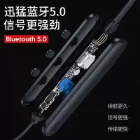适用苹果蓝牙耳机6s无线7p/8入耳颈挂脖式xs运动跑步xr安卓ipad通用iphone11promax超长续航双耳塞原