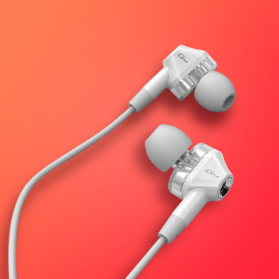 / 耳机入耳式有线高音质通用重低音手机电脑耳塞电竞游戏苹果听声辩位专用麦克风男女生gm360