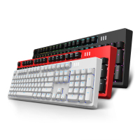 mka104s 机械键盘青轴黑轴办公k660茶轴红轴电脑游戏电竞复古