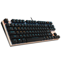 机械键盘黑轴青轴红轴茶轴游戏发光有线87键笔记本外接台式电脑吃鸡电竞usb接口家用办公网红打字专用