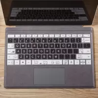 微软surfacepro7键盘膜pro6笔记本电脑laptop2保护贴膜new新b|微软pro4/5/6/7【懒散的猫】