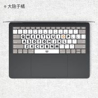 macbookpro键盘贴膜macair键盘膜苹果笔记本电脑贴纸|大隐于橘_拍下请务必留言机器底部以“A”开头的编码