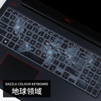 dell戴尔g7游匣g5笔记本g3电脑键盘膜15.6寸全覆盖保护贴膜7588创|戴尔彩绘键盘膜-地球领域[拍下留言型号]