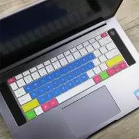 华为荣耀笔记本magicbook pro2020款16.1英寸轻薄电脑键盘保护膜|七彩蓝色拍下发2张