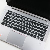 适用于2020联想扬天威6键盘膜14寸十代笔记本电脑全覆盖防尘功能保护贴|半透黑色