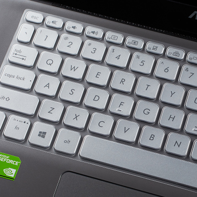 华硕飞行堡垒7键盘膜8代笔记本fx95游戏本天选电脑80g保护15.6|灵耀s2代S4300[透明tpu]