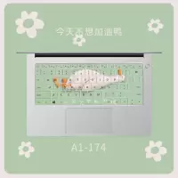 华为matebook14键盘膜13电脑键盘贴纸d14按键贴荣耀magicb|A1-174[今天不想努力鸭]请留言具体型号