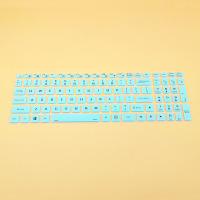 15.6寸机械师t58-v荣耀/竞速版vb游戏笔记本键盘保护膜vbf3vb3电脑贴膜按键防尘套凹凸垫罩透|半透薄荷色()
