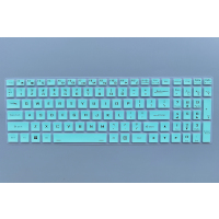 炫龙m7-e6s3 amd键盘膜防尘保护套15.6英寸笔记本电脑高清磨砂防反光抗蓝光防辐射护眼屏幕钢化贴膜|半透宝石绿色