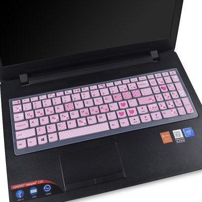 14寸510s联想笔记本电脑键盘膜ideapad天逸310s昭阳e42-80小新yoga7102019|15.6卡通小熊
