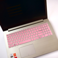 联想v15小新潮5000键盘膜15.6寸笔记本电脑保护潮ideapad340c防尘罩小新air|硅胶-半透粉