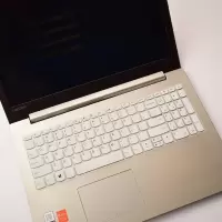 联想v15小新潮5000键盘膜15.6寸笔记本电脑保护潮ideapad340c防尘罩小新air|硅胶-半透白