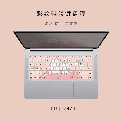 华为彩绘笔记本键盘膜matebook13/14荣耀magicbook卡通键盘创意防尘垫xp|RR-747[留言电脑型号]