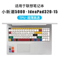 联想v15小新潮5000键盘膜15.6寸笔记本电脑保护潮ideapad340c防尘罩小新air|TPU-车牌号