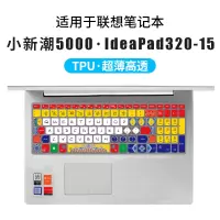 联想v15小新潮5000键盘膜15.6寸笔记本电脑保护潮ideapad340c防尘罩小新air|TPU-故宫绘