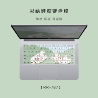 华为彩绘笔记本键盘膜matebook13/14荣耀magicbook卡通键盘创意防尘垫xp|RR-787[留言电脑型号]