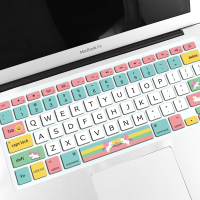 苹果笔记本键盘膜macbookair13.3电脑pro13创意15.4寸12可爱mac15保护|独角兽[拍下请留言型号]