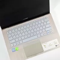 联想华硕戴尔hp小米苹果acer神舟战神电脑键盘保护贴膜15.6通用型14英寸13.3笔记本|【12-13寸两片装】透明