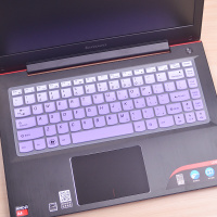联想笔记本键盘膜14寸g480小新i2000300sflex2y470y400g40电脑保护贴膜|渐变紫色