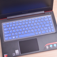 联想笔记本键盘膜14寸g480小新i2000300sflex2y470y400g40电脑保护贴膜|半透蓝