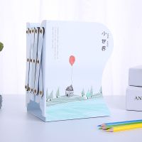 大号伸缩书立架创意学生用书架书夹简易桌上折叠收纳拉伸书立架|伸缩书立(房子)送笔+留言板+便签
