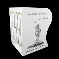 伸缩书立新款创意书立可伸缩书立架活动书夹可调节书架折叠|伸缩白女神像/送2本子+4支笔