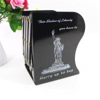 伸缩书立新款创意书立可伸缩书立架活动书夹可调节书架折叠|伸缩黑女神像/送2本子+4支笔