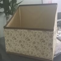 学生书箱可折叠初中高中书立桌面书箱宿舍书籍书本收纳箱整理箱|精美小碎花