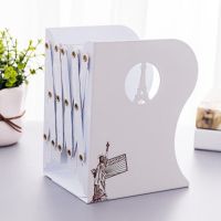 大号伸缩书立架创意课桌收纳架学生用大容量折叠放书架书档立书架|大号-自由女神