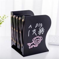 书立架伸缩创意高中生学生用桌上简易收纳放书架折叠书立书夹书挡|这一刻-一只猪