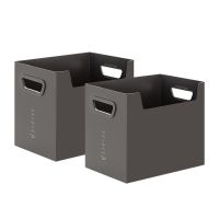 学生书立架简约书架简易桌上书夹置物架桌面ins书立书桌收纳阅读|咖啡色 小号两个装