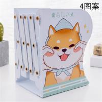 书架简易桌上学生桌面折叠置书架高中生放书架可伸缩书立架初中生|蓝色头巾大脸狗