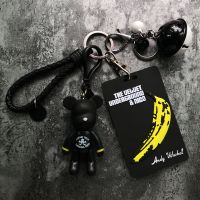 公交卡套钥匙扣饭卡地铁卡硅胶保护套韩版可爱学生情侣门禁交通卡