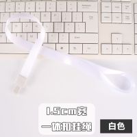 一体扣胸卡挂绳吊绳卡胸卡套塑料挂绳1.5cm丝带胸牌挂绳|白色 2条装