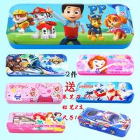 幼儿园三年级笔袋女孩子男孩文具盒三层二年级学生卡扣式男女复古