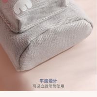 大容量书包造型笔袋日系文具盒 中小学男女生用帆布铅笔袋