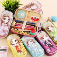 创意简约文具盒十二星座笔袋男女孩大容量学习用品可爱铅笔盒