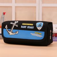 韩版简约笔袋女生可爱女铅笔袋文具袋大容量中小学生男铅笔袋