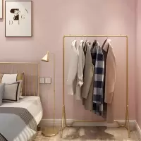 北欧ins衣架落地挂衣架卧室放衣服架子家用神器立式挂衣杆衣帽架