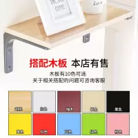 墙上墙壁三角置物架墙面托隔层木板一字固定机顶盒承重支撑挂架子