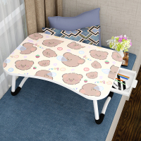 卡通小桌板床上折叠笔记本电脑书桌小桌子儿童学生宿舍上铺卧室坐地学习写字台可放床上用膝上桌