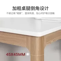 实木书桌北欧家用电脑台式桌小户型学生转角写字桌简约卧室办公桌