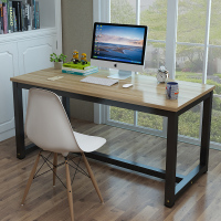 实木色80cm高台式电脑桌长方形简约现公桌书法国画桌写字台子