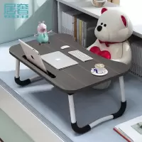 床上书桌笔记本电脑桌学生学习小桌子可折叠简易做桌懒人写字家用