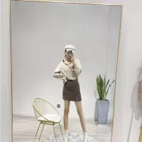 瘦身大镜子服装试衣镜自拍美颜显瘦穿衣镜卧室少女家用全身落地镜